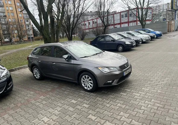 człuchów Seat Leon cena 34900 przebieg: 180000, rok produkcji 2014 z Człuchów